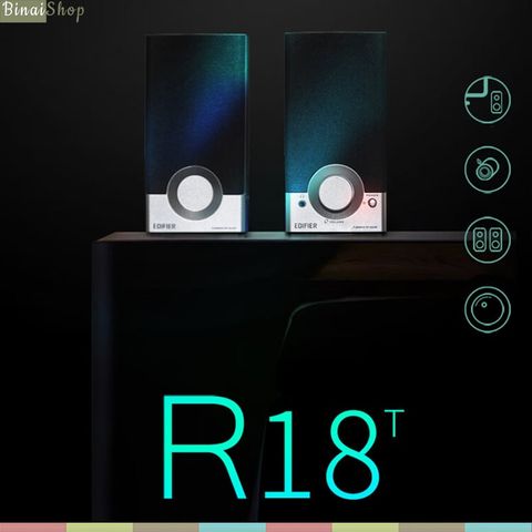 Edifier R18T - Loa Máy Tính 2.0 Nghe Nhạc, Xem Phim – BINAI