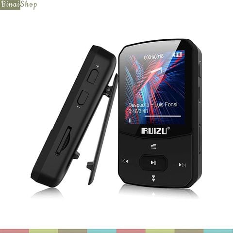 Ruizu X50 / Ruizu X52 - Máy Nghe Nhạc Bluetooth Thể Thao (8GB) – BINAI