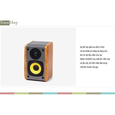 Loa máy tính 2.0 Edifier R1000TC – BINAI