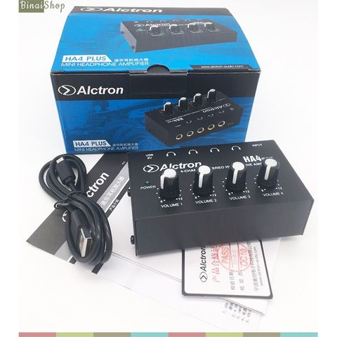 Bộ chia tai nghe 4 cổng Alctron HA4 Plus – BINAI