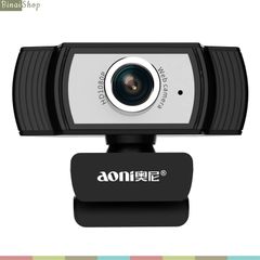  Aoni C33 - Webcam livestream siêu nét, họp trực tuyến, học online, lấy nét chủ động, góc quay 80 độ 