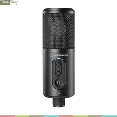  Audio-Technica ATR2500X-USB - Micro USB Condenser cho streamer, kết nối type-C, hướng thu cardioid, kiểm âm thời gian thực 