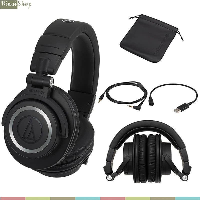 Audio-Technica ATH-M50xBT - Tai nghe Over-Ear Không Dây Bluetooth 5.0 ...