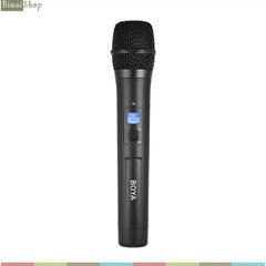  Boya BY-WHM8 - Micro phỏng vấn cầm tay không dây UHF 