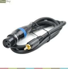  Choseal Q-388 - Cáp âm thanh XLR - RCA (1m) 