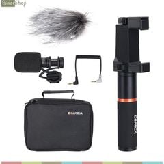  Comica CVM-VM10-K1 - Bộ micro kèm tay cầm quay phim cho điện thoại 