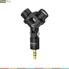  Comica CVM-VS10 - Micro Cardioid shotgun thu âm stereo cho GoPro, DSLR Camera 
