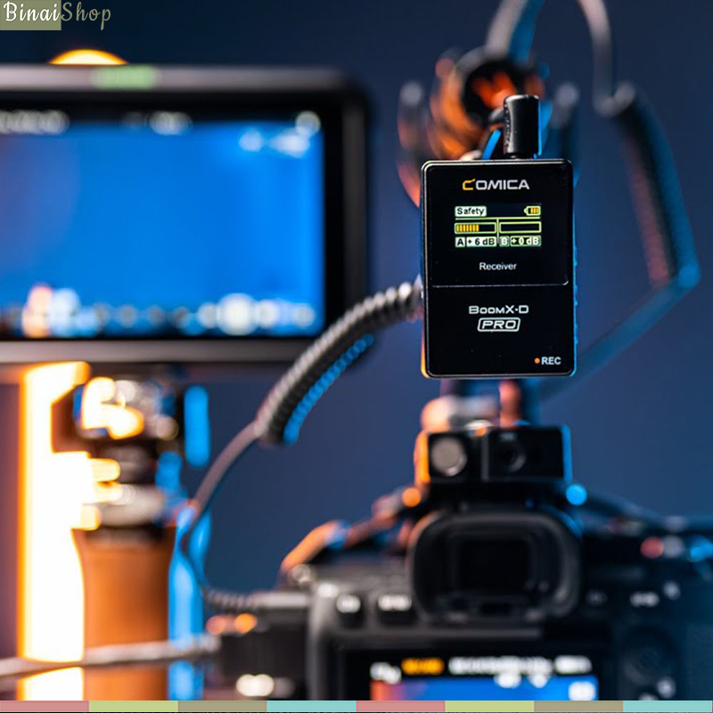 その他 COMICA BooM X-D PRO comica Bezprzewodowy mikrofon BoomX-D PRO 2,4 G