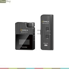  Comica BoomX-D (UC1 / UC2) - Micro không dây 2.4G thu âm chất lượng cao cho smartphone android, máy tính bảng Type-C 