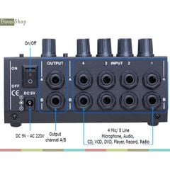  Bộ trộn micro EAROBE MIX-428 