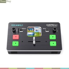  Feelworld LIVEPRO L1 - Bộ Trộn Video Phát Trực Tiếp Facebook, Tik Tok, Youtube 