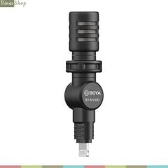  Boya BY-M100D - Micro cổng Lightning đạt chuẩn MFi thu âm cho các thiết bị iOS (iPhone, iPad, iPod) 