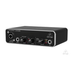  Behringer Uphoria UMC22 - Sound card thu âm 48v  [TẶNG Jack Tai Nghe 6.3 - 3.5 mm] 