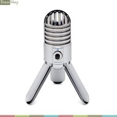  Samson Meteor Mic - Micro Thu Âm USB Cho Podcasting, Phát Trực Tuyến, Học Tiếng Anh 