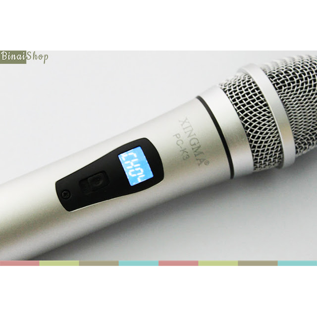 Micrófono inalámbrico dinámico de batería XINGMA PC-K3 Micrófono