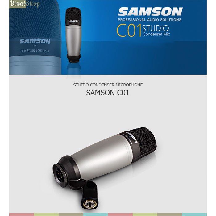 Microphone condenser Samson C01 – BINAI
