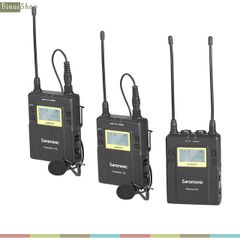  Saramonic UwMic9 KIT2 - Micro không dây UHF cho máy ảnh máy quay 