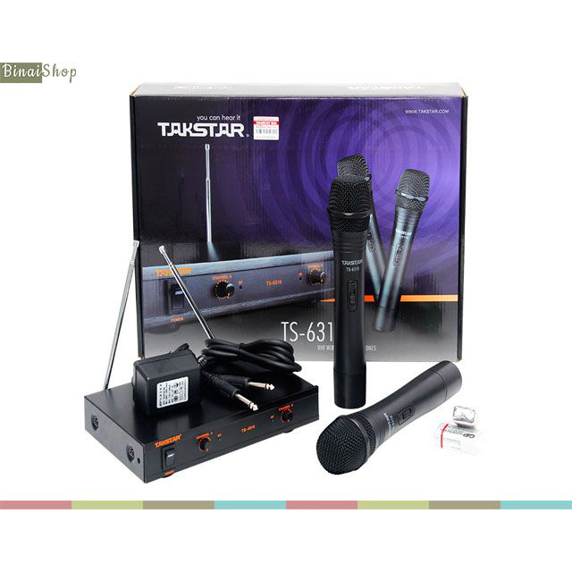 Micro karaoke không dây Takstar TS-6310 – BINAI