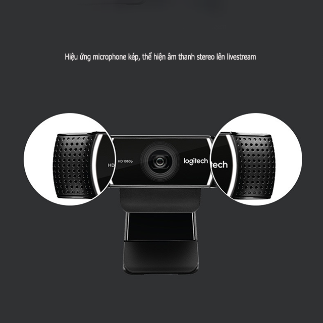 Webcam livestream góc rộng Logitech C922 Pro – BINAI - Main Image