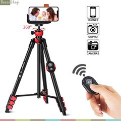  Zomei T60 - Chân đế tripod chụp hình cho điện thoại, máy ảnh 