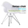 E15 - Ghế ăn hiện đại - Eames thuyền - chân thép