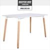 BE4 - Bàn ăn đẹp Eames - chữ nhật 80x120 cm