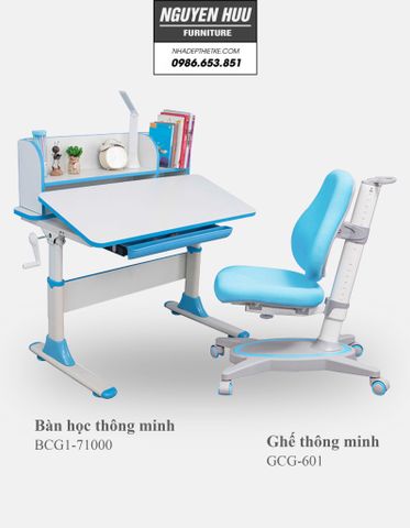  Bộ bàn ghế học sinh thông minh chống gù chống cận 