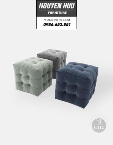  Đôn sofa vuông GD4 