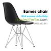 E2 - Ghế cà phê , ghế ăn eames DSR chân thép