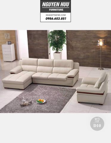  Ghế sofa da D10 