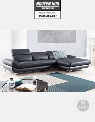  Ghế sofa da D111 