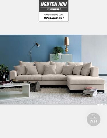  Ghế sofa nỉ N14 
