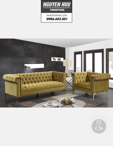  Ghế sofa tân cổ điển C26 