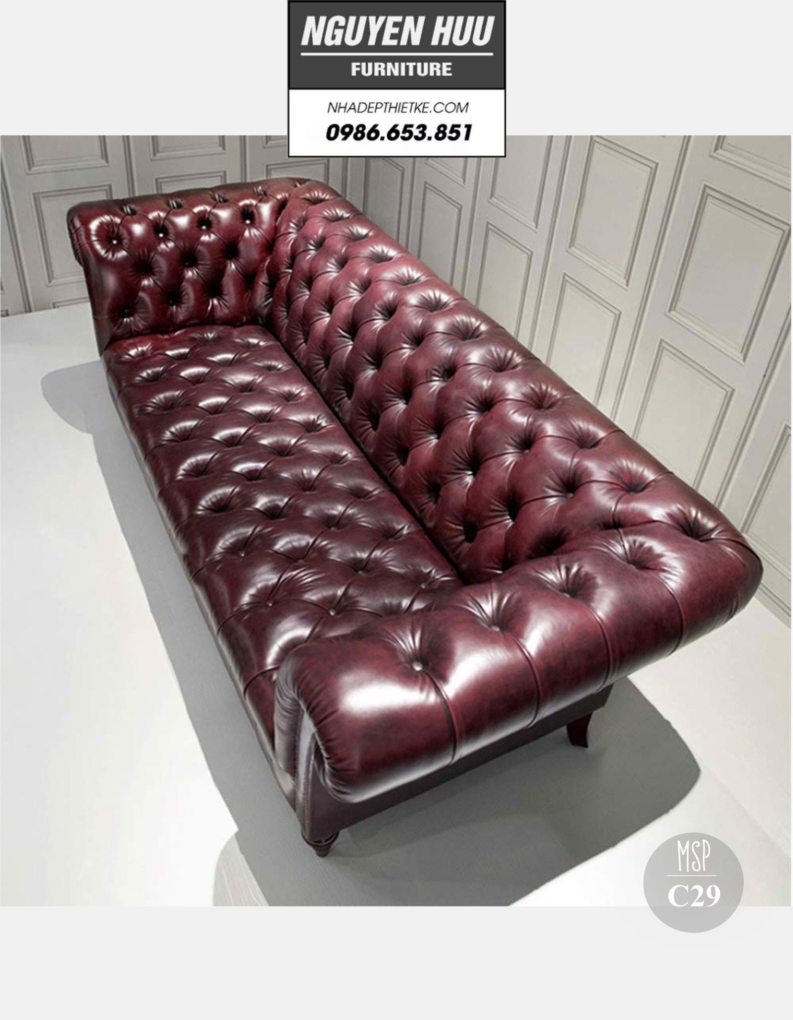 Ghế sofa tân cổ điển C29