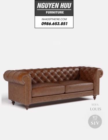  SOFA TÂN CỔ ĐIỂN LOUIS S1V 