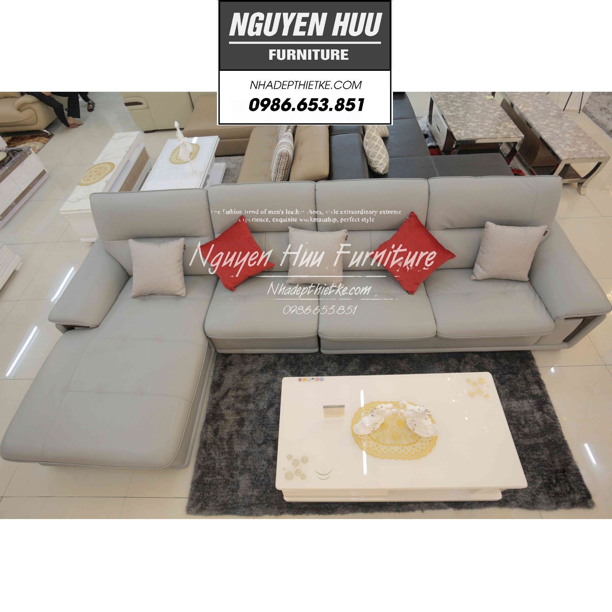 D30 - GHẾ SOFA DA D30