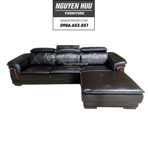  D34 - GHẾ SOFA DA D34 