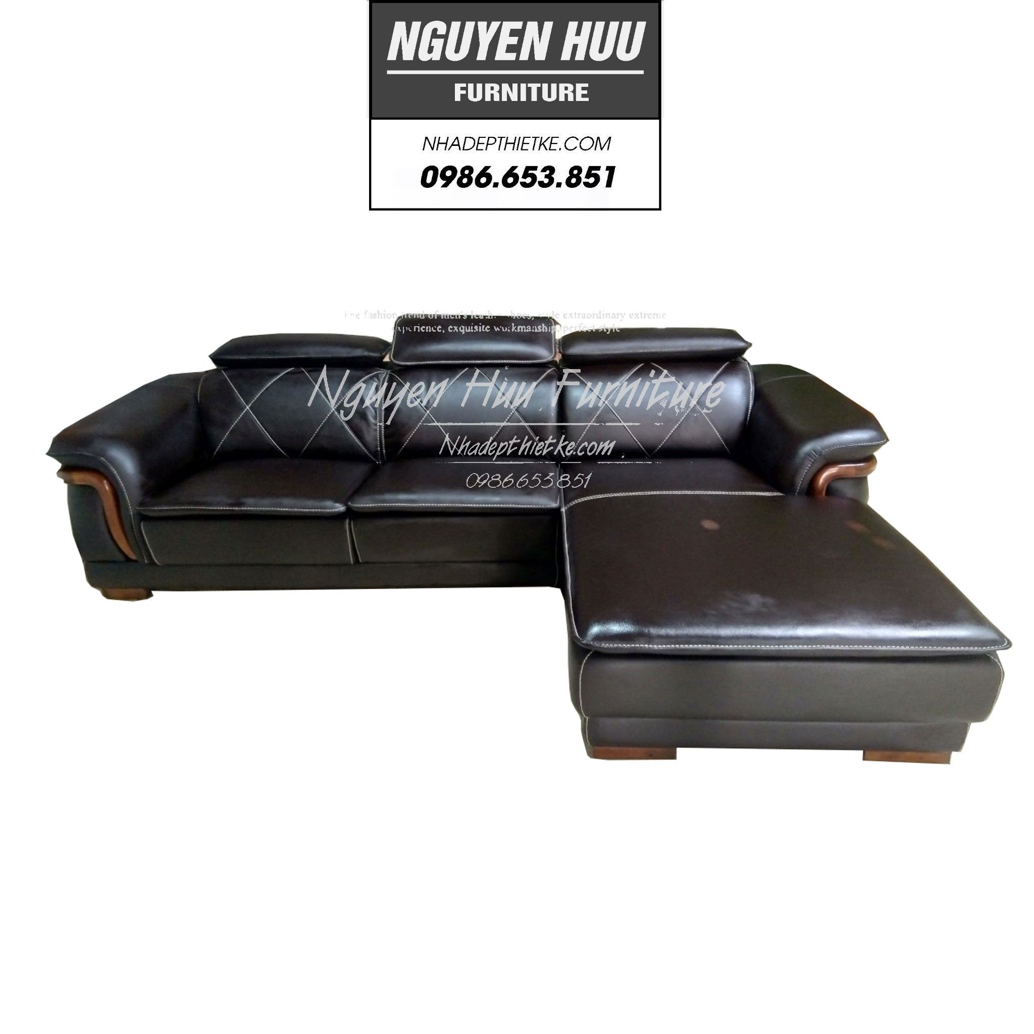 D34 - GHẾ SOFA DA D34