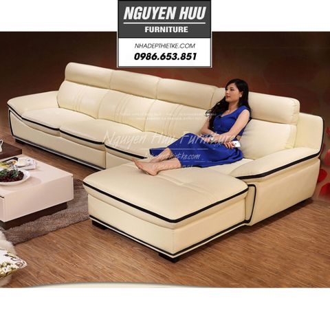  D22 - GHẾ SOFA DA D22 