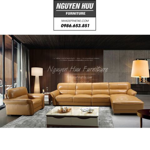  D74 - GHẾ SOFA DA D74 