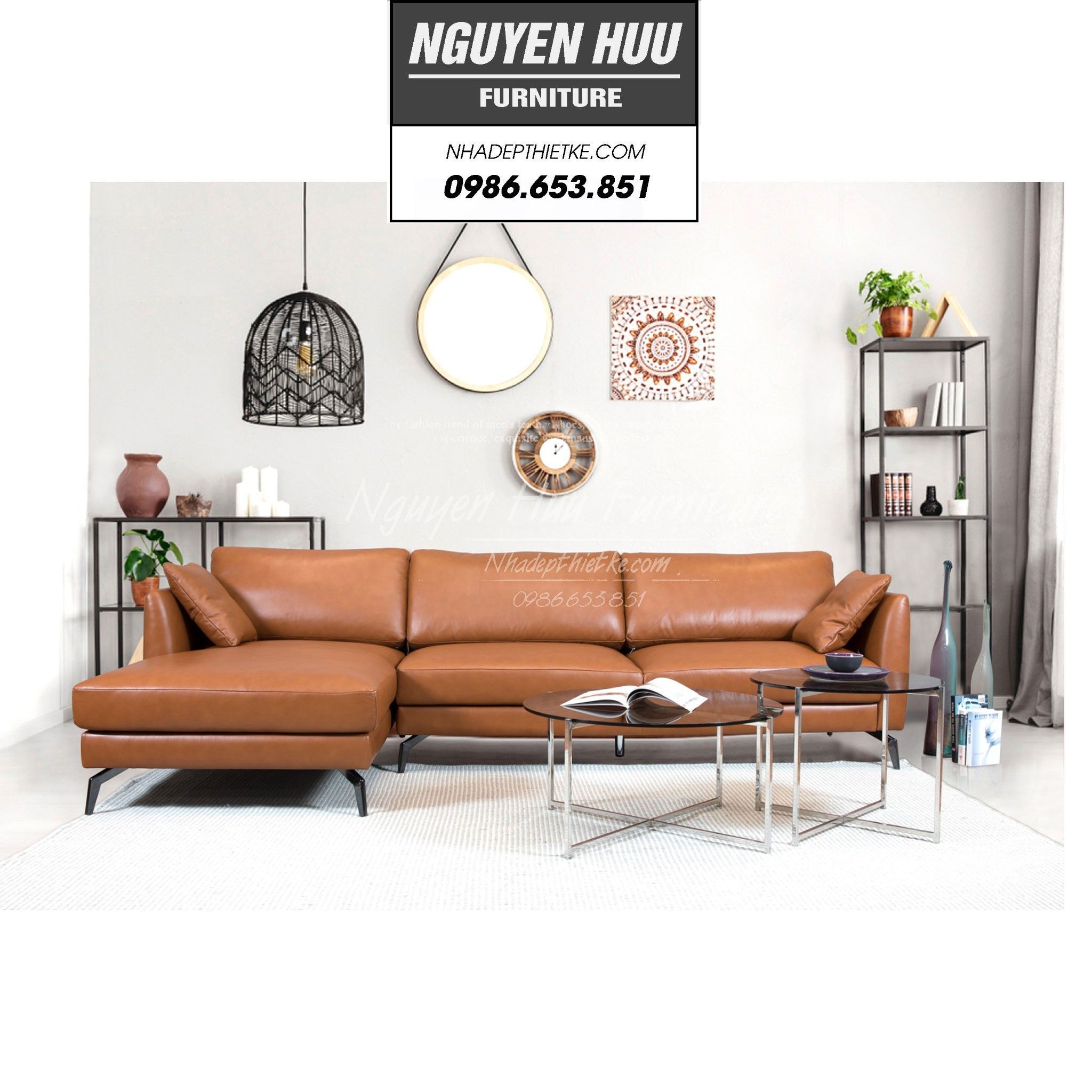 D79 - GHẾ SOFA DA D79