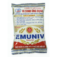 Chế phẩm vi sinh xử lý phế thải hữu cơ - EMUNIV dạng bột (gói 200gram)