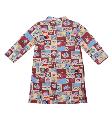  Animal-themed ao dai for boys 