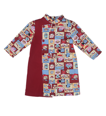  Animal-themed ao dai for boys 