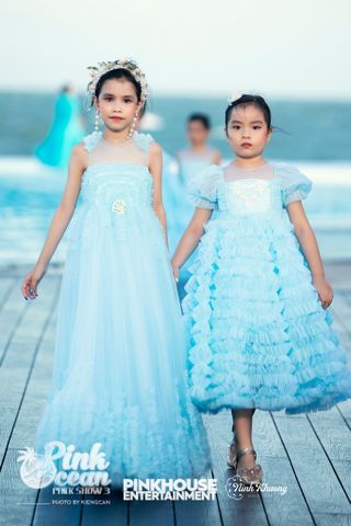  PINKOCEAN - Đầm Công Chúa Sát Nách 49 (Xanh Ngọc) 49 