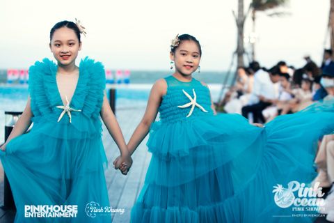  PINKOCEAN - Đầm Công Chúa 58 (Xanh Nhạt) 