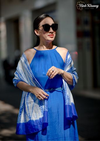  Khăn choàng lụa tơ tằm 