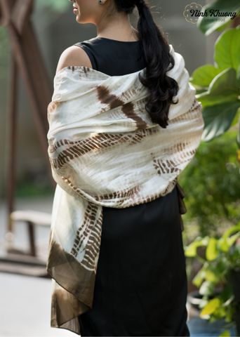  Khăn choàng lụa tơ tằm 