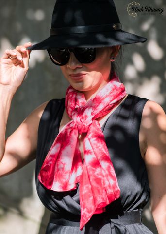  Khăn choàng lụa tơ tằm 