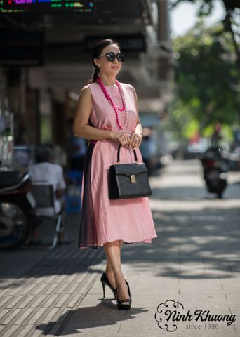  Đầm lụa tơ tằm 